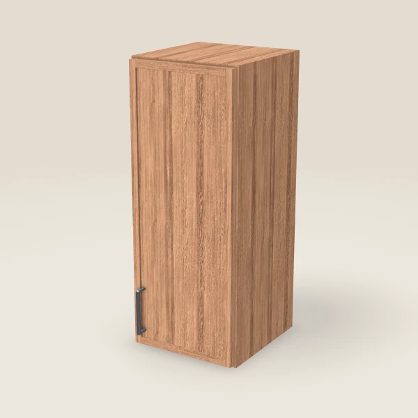 12" Wall Cabinet — 30" High — Petit Sand, 3D picture