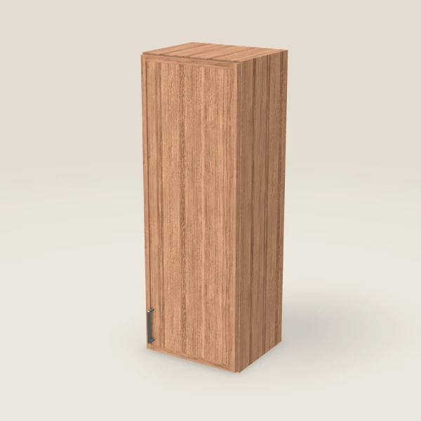 15" Wall Cabinet — 42" High — Petit Sand, 3D picture