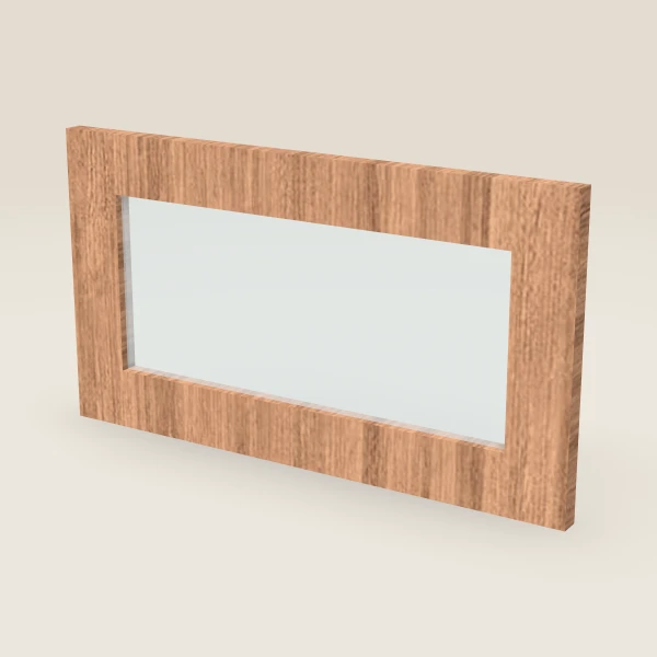 Glass Door for W2112 (20½" × 11-5/16") — Petit Sand, 3D picture