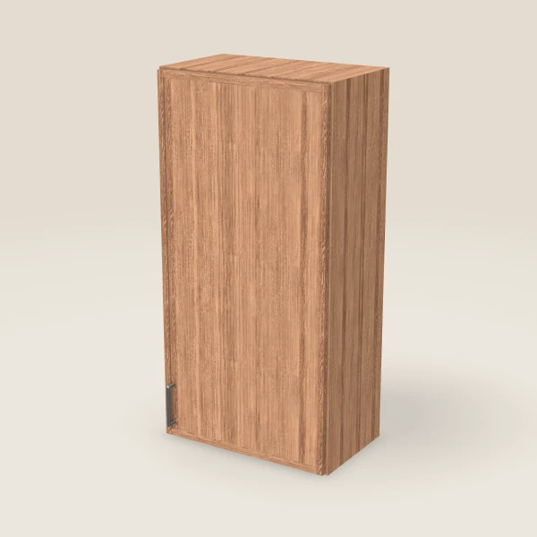 21" Wall Cabinet — 42" High — Petit Sand, 3D picture