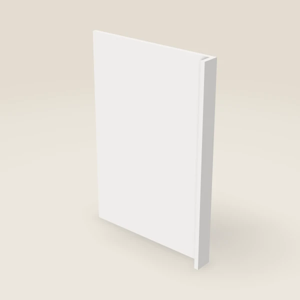 Dishwasher End Panel — 24" — Petit White, 3D picture