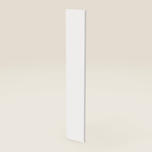 5½" Overlay Filler — 35¼" High — Petit White, 3D picture