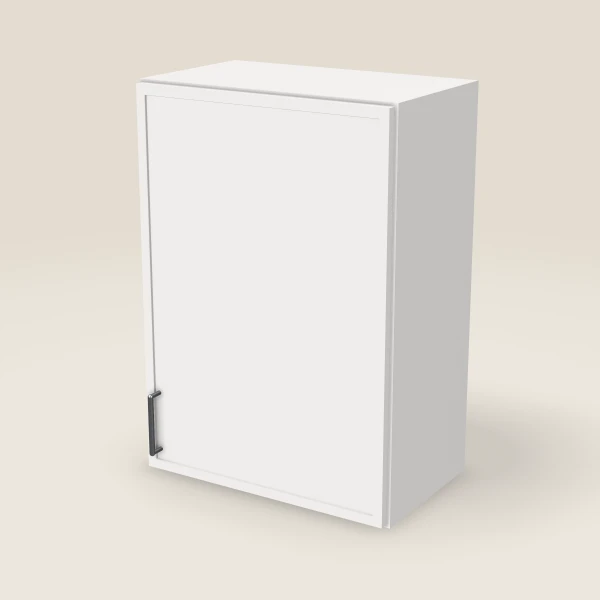 21" Wall Cabinet — 30" High — Petit White, 3D picture