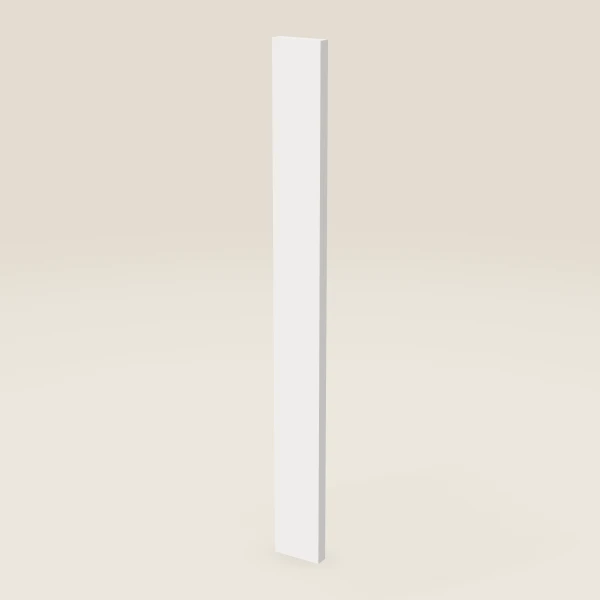 3" Wall Filler — 30" High — Petit White, 3D picture