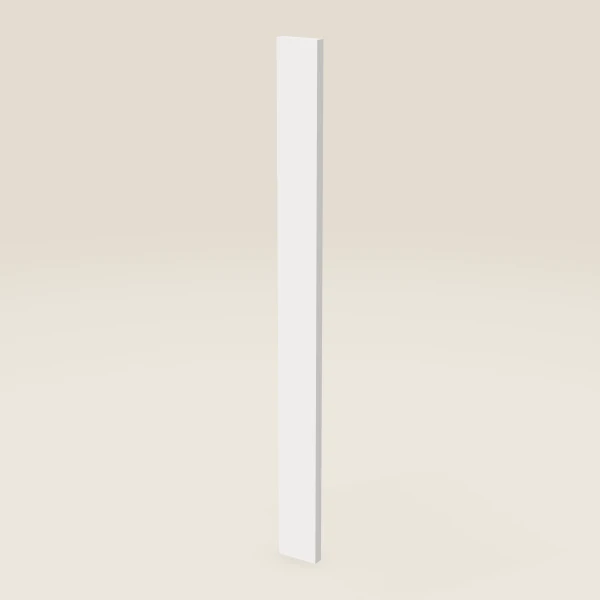 3" Wall Filler — 36" High — Petit White, 3D picture