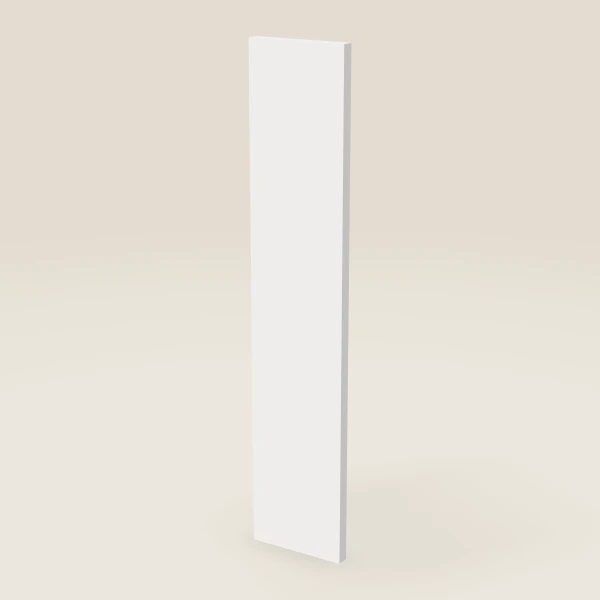 6" Wall Filler — 30" High — Petit White, 3D picture