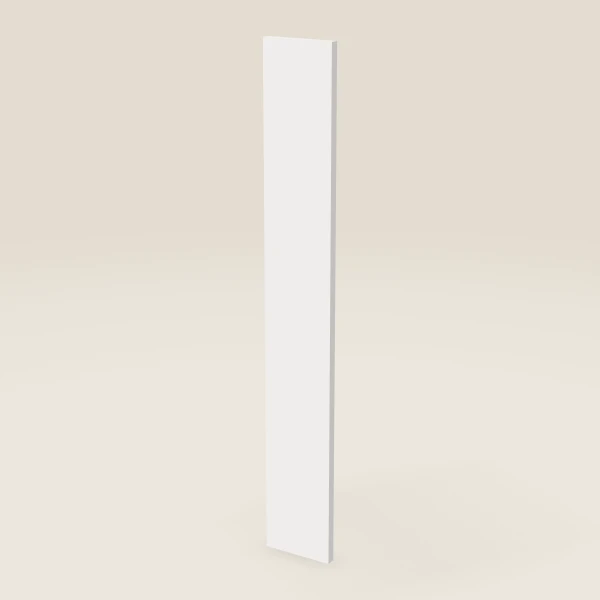 6" Wall Filler — 42" High — Petit White, 3D picture