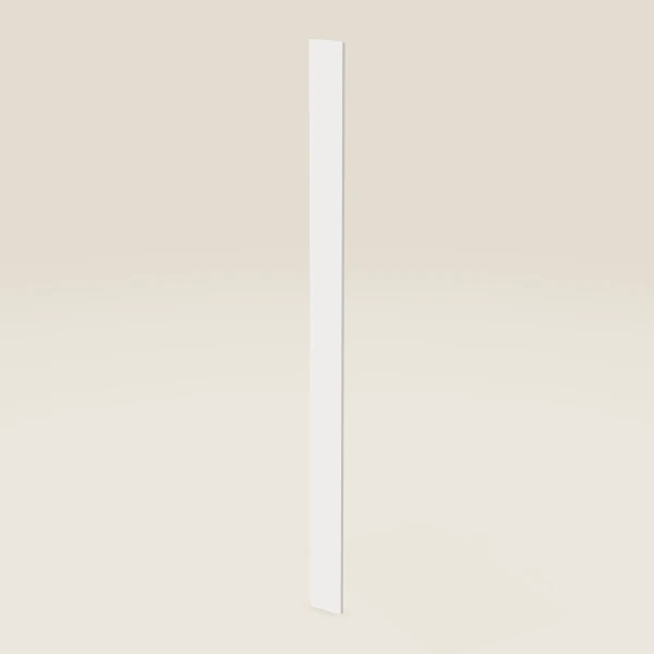 6" Tall Filler — 96" High — Petit White, 3D picture