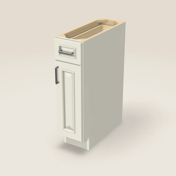 9" Base Cabinet — Signature Pearl, 3D picture
