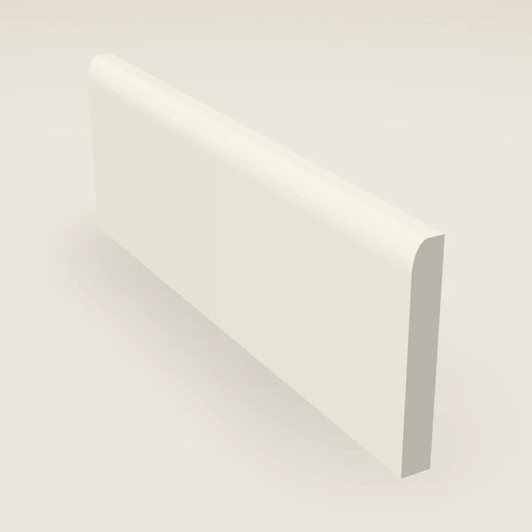 Base Board Molding — 4½" × 8' — Signature Pearl, 3D picture