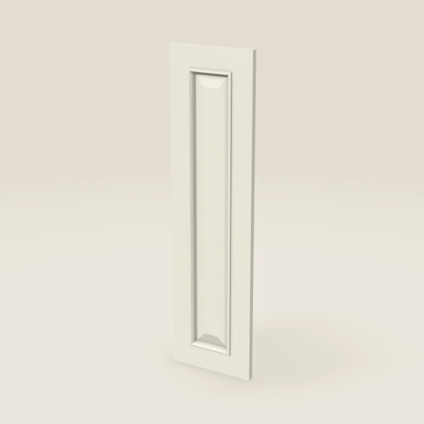 Wall Decorative End Panel, Door Style — 11½" × 41-5/16" — Signature Pearl, 3D picture