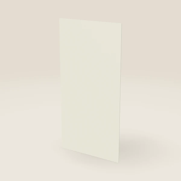 Finished Plywood Back Panel — 48" × 96", ¼" Thick — Signature Pearl, 3D picture