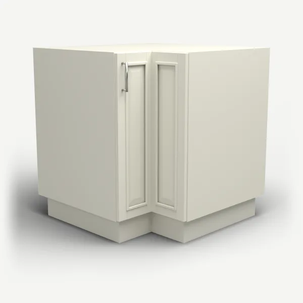 Lazy Susan Corner Cabinet — 33" — Signature Pearl, 3D picture