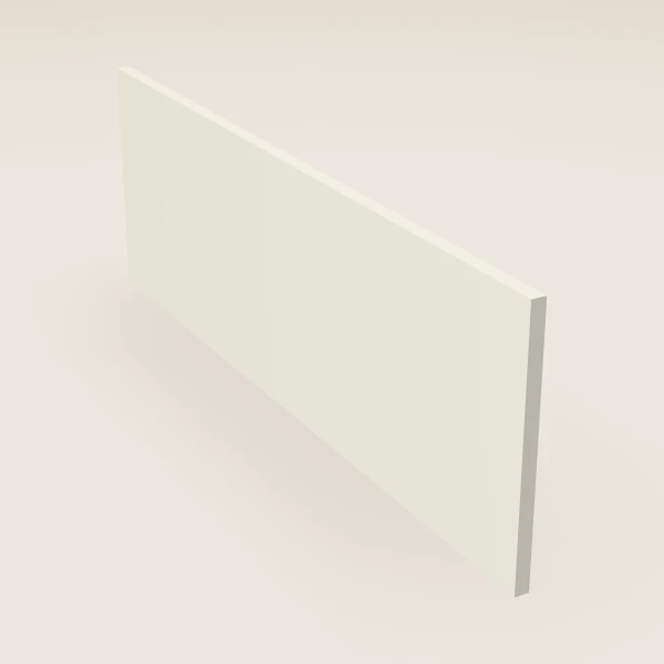 Toe Kick — 4½" × 8' — Signature Pearl, 3D picture