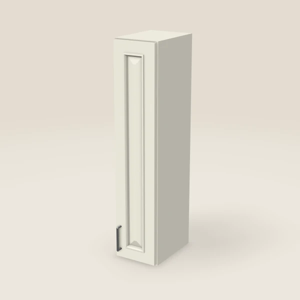 9" Wall Cabinet — 42" High — Signature Pearl, 3D picture