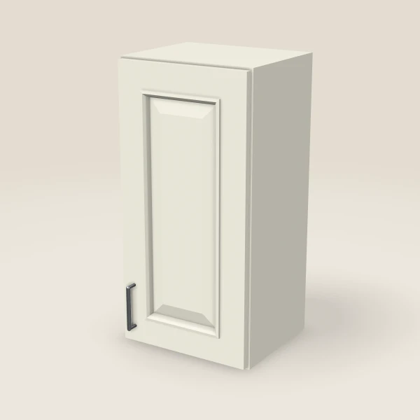 15" Wall Cabinet — 30" High — Signature Pearl, 3D picture