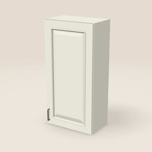 21" Wall Cabinet — 42" High — Signature Pearl, 3D picture
