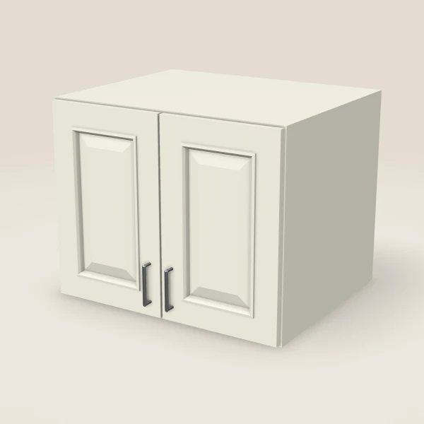 30" Wall Cabinet — 24" High, 24" Deep, Double Door — Signature Pearl, 3D picture