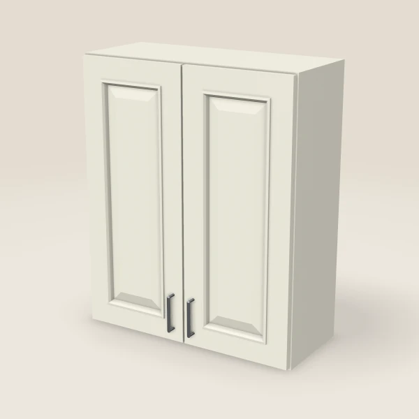 30" Wall Cabinet — 36" High, Double Door — Signature Pearl, 3D picture