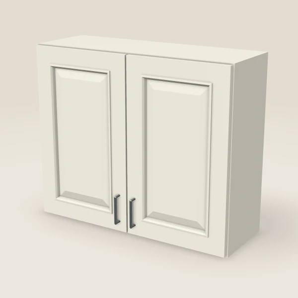 36" Wall Cabinet — 30" High, Double Door — Signature Pearl, 3D picture