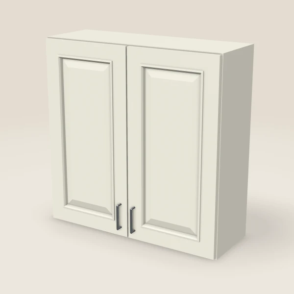 36" Wall Cabinet — 36" High, Double Door — Signature Pearl, 3D picture