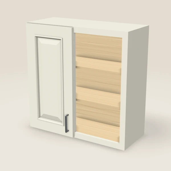 Wall Blind Corner — 30" High — Signature Pearl, 3D picture