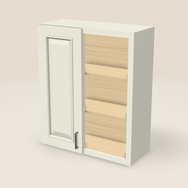 Wall Blind Corner — 36" High — Signature Pearl, 3D picture