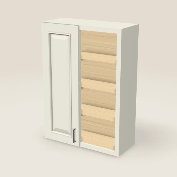 Wall Blind Corner — 42" High — Signature Pearl, 3D picture