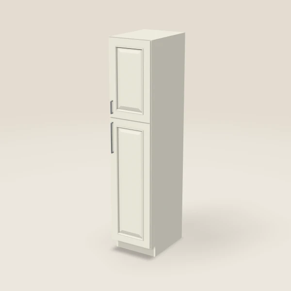 18" Wall Pantry — 84" High — Signature Pearl, 3D picture