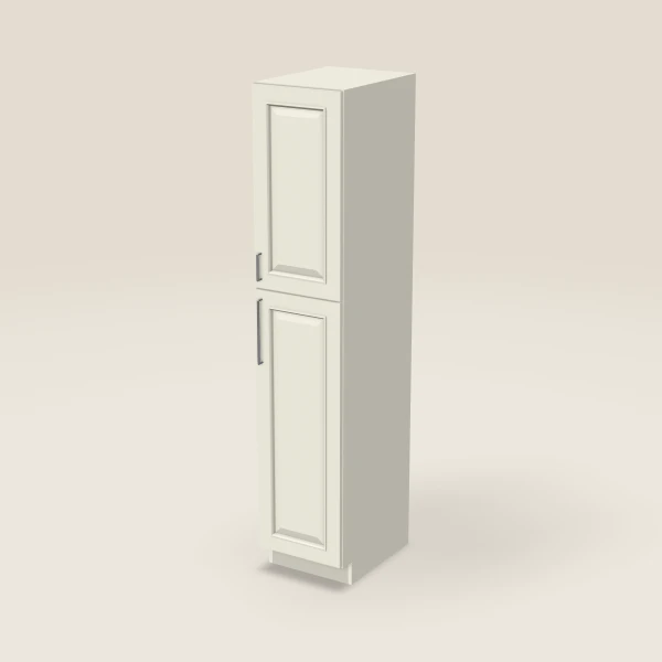 18" Wall Pantry — 90" High — Signature Pearl, 3D picture