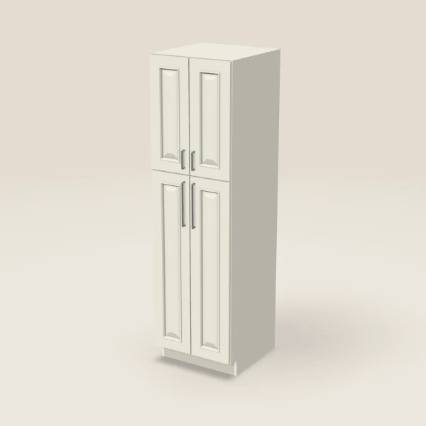24" Wall Pantry — 84" High — Signature Pearl, 3D picture