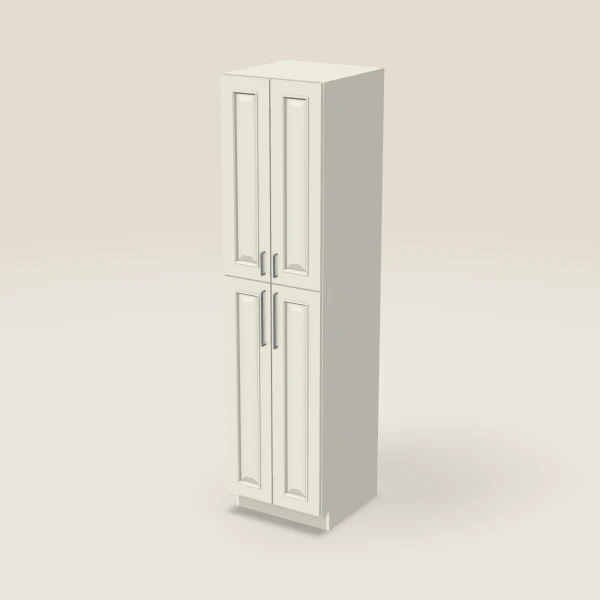 24" Wall Pantry — 96" High — Signature Pearl, 3D picture