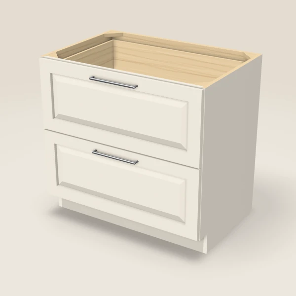 36" 2-Drawer Base — Townplace Crema, 3D picture