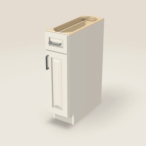 9" Base Cabinet — Townplace Crema, 3D picture