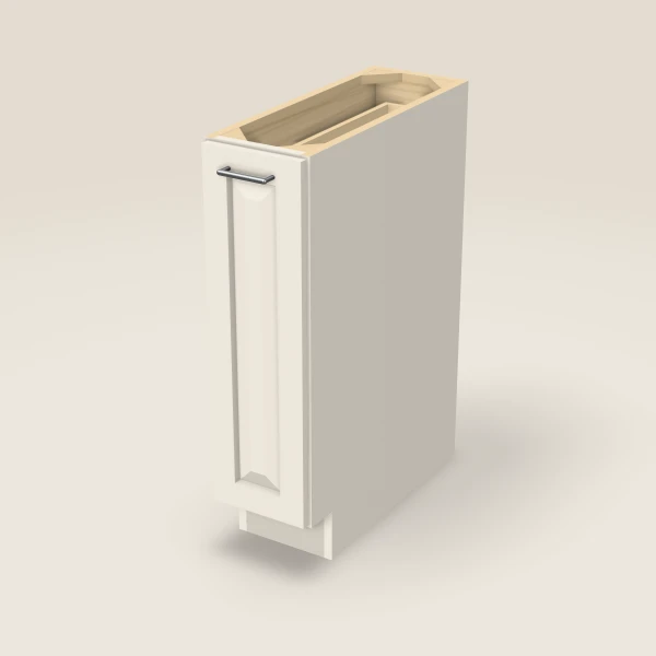 Base Pull-Out Spice Rack — 9" — Townplace Crema, 3D picture