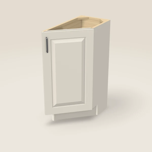 12" Base Transitional — Right — Townplace Crema, 3D picture