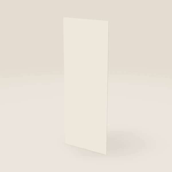 Finished Plywood Back Panel — 36" × 96", ¼" Thick — Townplace Crema, 3D picture