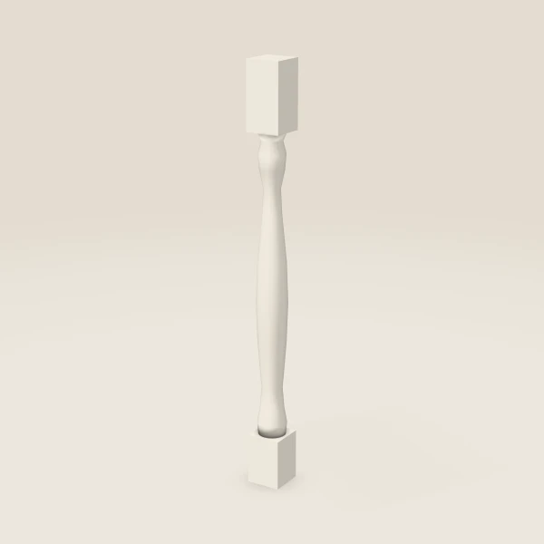 Full Leg LEG75 — 36½" High — Townplace Crema, 3D picture