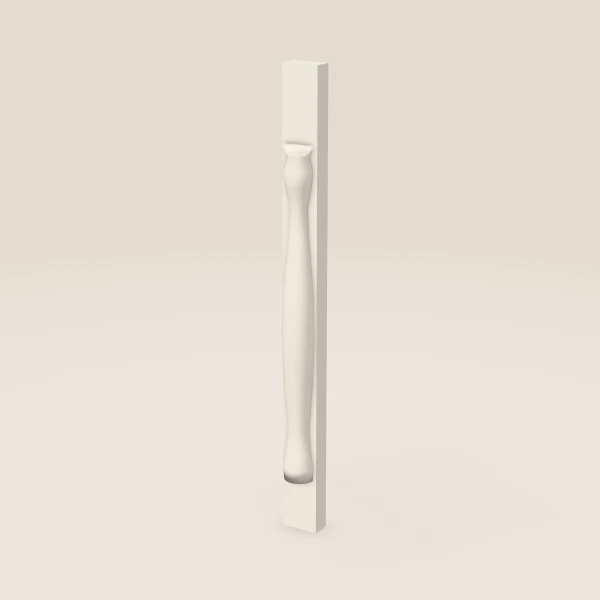 Half Leg POLE75-B3 — 36½" High — Townplace Crema, 3D picture