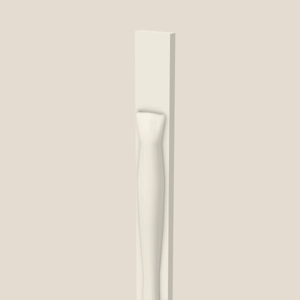 Half Leg POLE75-T384 — 84" High — Townplace Crema, 3D picture