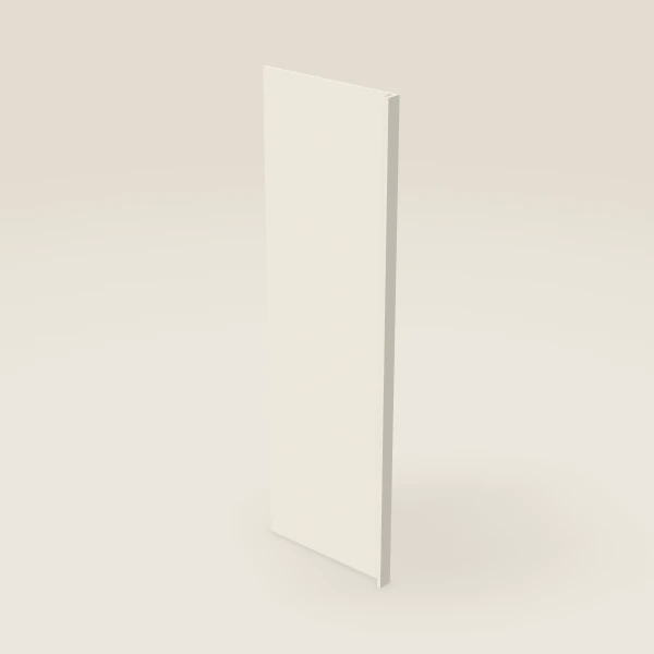 Refrigerator End Panel with 3" Return — 30" × 96" — Townplace Crema, 3D picture