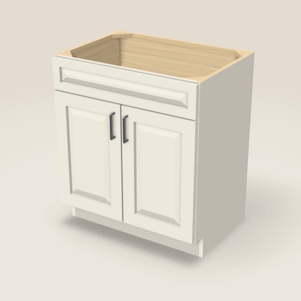 30" Vanity, Doors Only — Townplace Crema, 3D picture