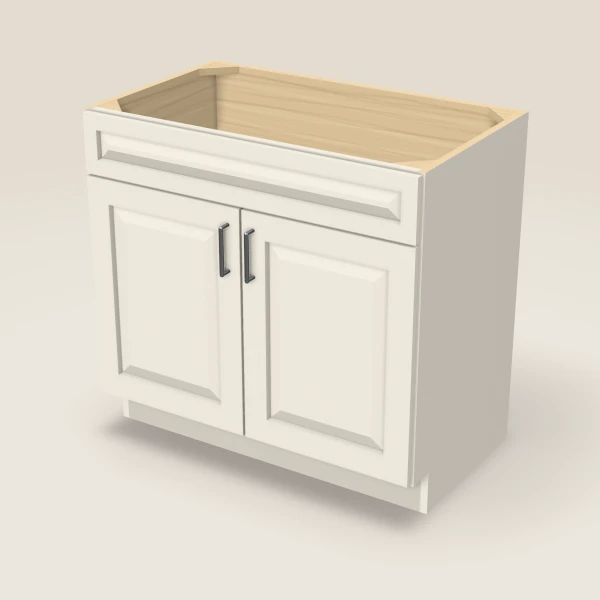 36" Vanity, Doors Only — Townplace Crema, 3D picture