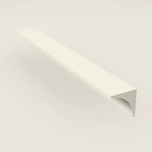Inside Corner Molding — 8' — Townplace Crema, 3D picture