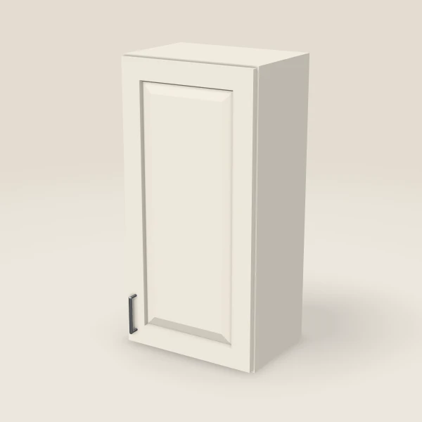 18" Wall Cabinet — 36" High — Townplace Crema, 3D picture