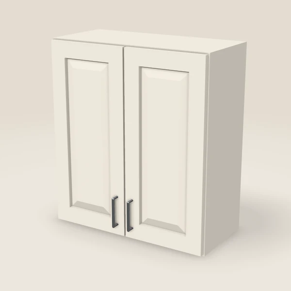 27" Wall Cabinet — 30" High, Double Door — Townplace Crema, 3D picture