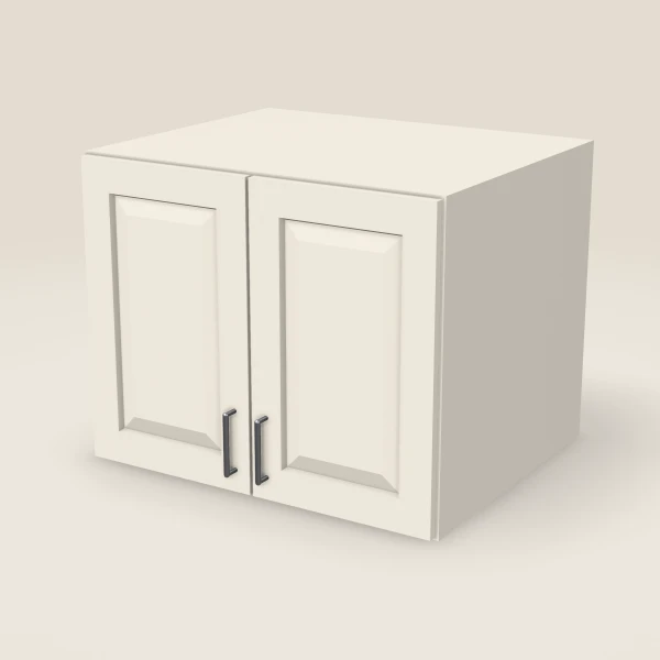 30" Wall Cabinet — 24" High, 24" Deep, Double Door — Townplace Crema, 3D picture