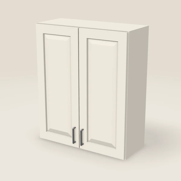 30" Wall Cabinet — 36" High, Double Door — Townplace Crema, 3D picture