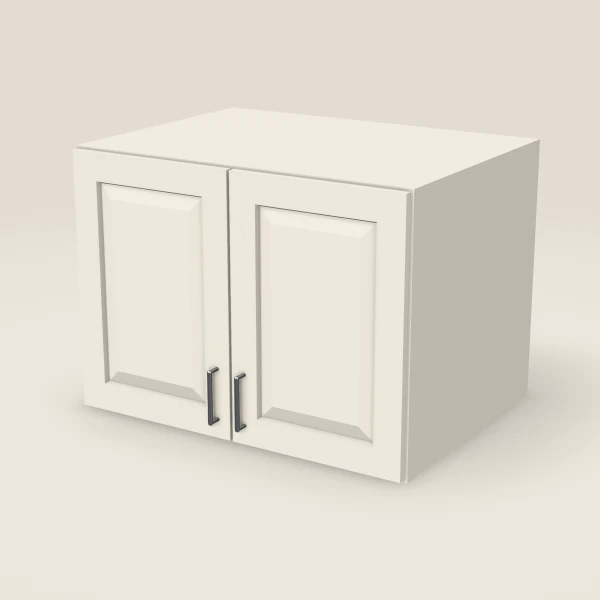 33" Wall Cabinet — 24" High, 24" Deep, Double Door — Townplace Crema, 3D picture
