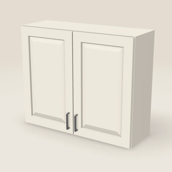 36" Wall Cabinet — 30" High, Double Door — Townplace Crema, 3D picture